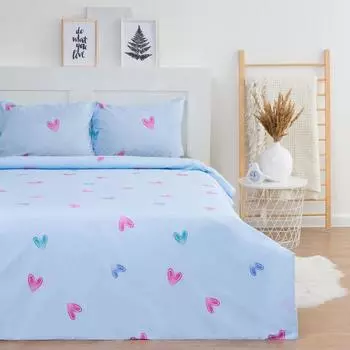 Постельное белье евро LoveLife «Нежное утро» пододеяльник 200*217см+наволочка 50*70см-2шт