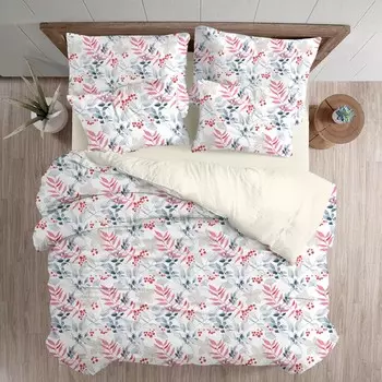 Постельное белье евро, размер 220x240 см, 200x220 см, 70x70 см - 2 шт