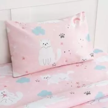 Постельное бельё 1.5-спальное «Этель» Sweet cats, бязь