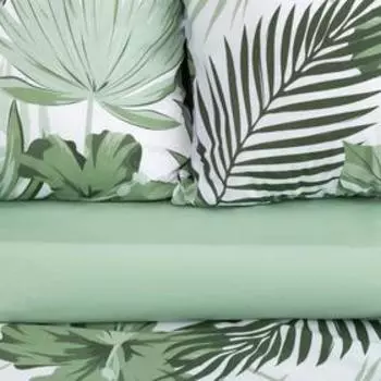 Постельное бельё 1.5-спальное «Этель» Tropics (вид 2), поплин