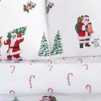 Постельное бельё 2-спальное «Этель. Новогодний лес», поплин