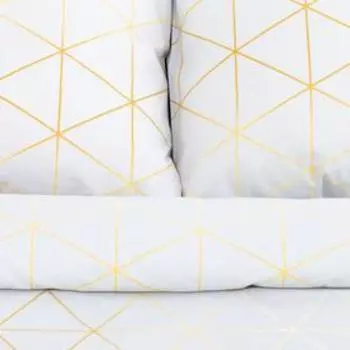 Постельное бельё дуэт «Этель» Beauty, поплин, серое