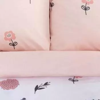 Постельное бельё дуэт «Этель» Flower garden, бязь