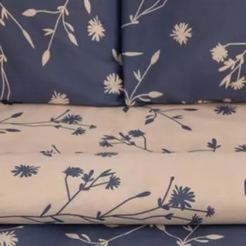 Постельное бельё дуэт «Этель» Flowers, поплин