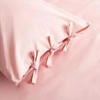 Постельное бельё евро «Этель. Розовое небо», бязь