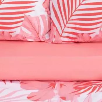 Постельное бельё евро «Этель» Tropics (вид 1), поплин