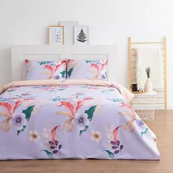 Постельное белье LoveLife евро «Тропические листья» 200*217см,240*225см,50*70см-2шт