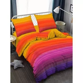 Постельное бельё 1.5 cп Amore Mio Spectrum, размер 150x210 см, 145x215 см, 70x70 см - 2 шт