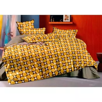 Постельное бельё 1,5 сп, 150x215 см, 150x215 см, 70x70 см - 2 шт