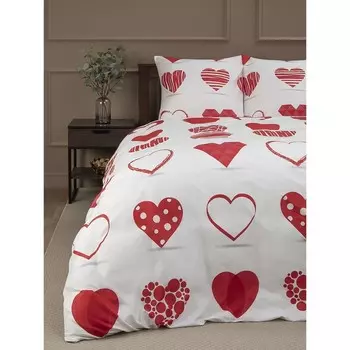 Постельное бельё 1.5 сп, размер 150x210 см, 145x215 см, 70x70 см - 2 шт