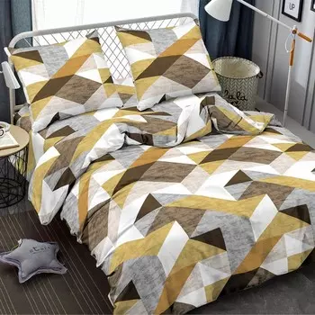 Постельное бельё 1.5 сп, размер 150x210 см, 145x215 см, 70x70 см - 2 шт