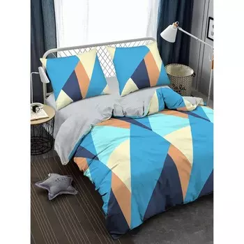 Постельное бельё 1.5 сп, размер 150x215 см, 145x215 см, 70x70 см - 2 шт