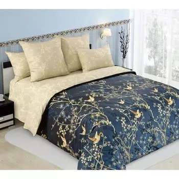 Постельное бельё 1.5 сп «Легкое дыхание», размер 220х180 см, 215х150 см, 70х70 см - 2 шт