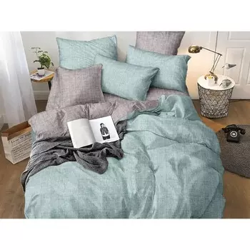 Постельное бельё 1.5 сп, размер 150x220 см, 145x215 см, 70x70 см - 2 шт