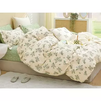 Постельное бельё 1.5 сп, размер 160x230 см, 150x210 см, 50x70 см - 2 шт