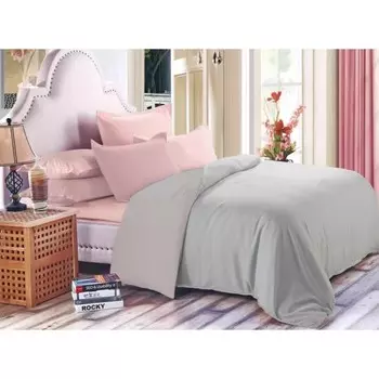 Постельное бельё 1.5 сп АврораТексДизайн с простынёй на резинке, размер 120x200x20 см, 150x210 см, 70x70 см - 2 шт