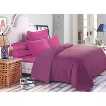 Постельное бельё с простынёй на резинке 1.5 сп АврораТексДизайн, размер 120x200x20 см, 150x210 см, 70x70 см - 2 шт