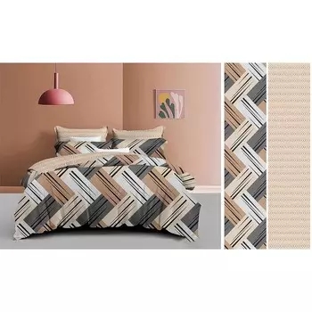 Постельное бельё 1.5 сп, размер 150x215 см, 150x215 см, 50x70 см - 2 шт