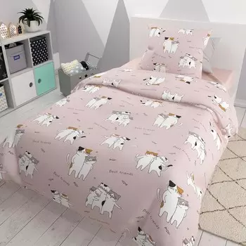 Постельное бельё 1.5 сп, размер 150x215 см 145x215 см, 70x70 см - 2 шт