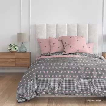 Постельное бельё 1.5 сп, размер 150x215 см, 145x215 см, 70x70 см - 2 шт