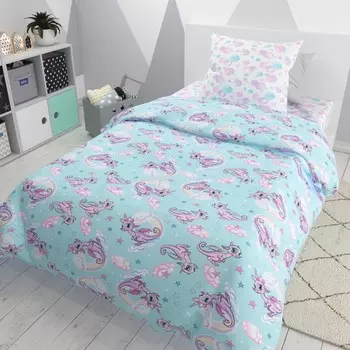 Постельное бельё 1.5 сп, размер 150x215 см, 145x215 см, 70x70 см