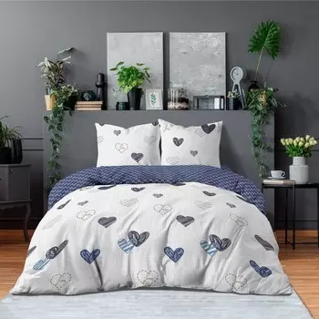 Постельное бельё 1.5 сп, размер 150x215 см, 145x215 см, 70x70 см - 2 шт