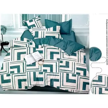 Постельное бельё 1.5 сп, размер 150x215 см, 150x215 см, 70x70 см - 2 шт