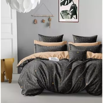 Постельное бельё 1.5 сп, размер 150x215 см, 150x215 см, 70x70 см - 2 шт