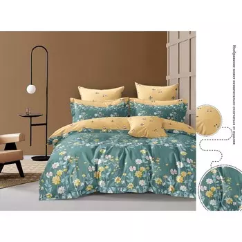 Постельное бельё 1.5 сп, размер 150x215 см, 150x215 см, 70x70 см - 2 шт