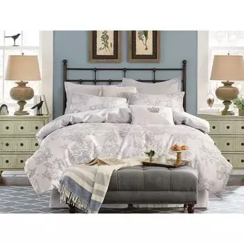 Постельное бельё 1.5 сп Satin de Luxe, размер 160x230 см, 150x210 см, 50x70 см - 2 шт