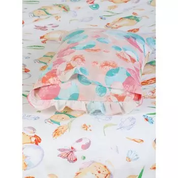 Постельное бельё 1.5 сп «Цыплята», размер 145х210 см, 145х210 см, 50х70 см