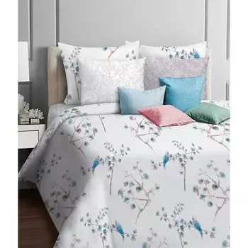 Постельное бельё 1.5 сп Birds, размер 150x215 см, 145x210 см, 70x70 см - 2 шт