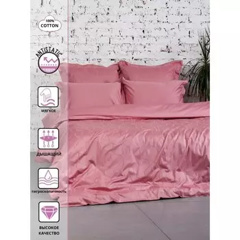 Постельное бельё 1.5 сп «Ленты», размер 150x215 см, 145x210 см, 70x70 см - 2 шт