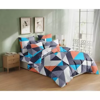 Постельное бельё 1.5 сп, размер 150x215 см, 150x215 см, 70x70 см - 2 шт