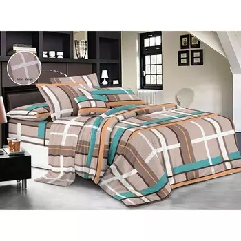 Постельное бельё 1.5 сп, размер 150x215 см, 150x215 см, 70x70 см - 2 шт