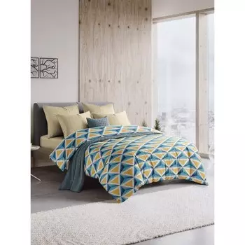 Постельное бельё 1.5 сп Bright ornament, размер 150х214 см, 143х215 см, 70х70 см - 2 шт