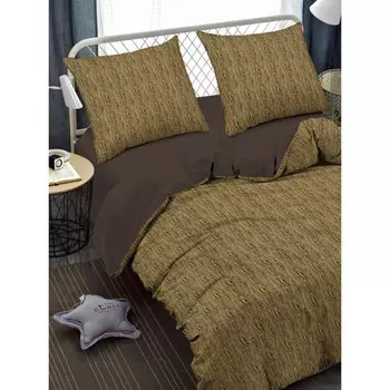 Постельное бельё 1.5 сп, размер 150x210 см, 145x215 см, 70x70 см - 2 шт