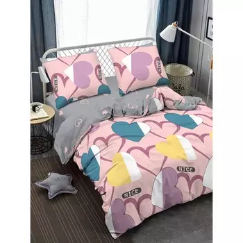 Постельное бельё 1.5 сп, размер 150x215 см, 145x215 см, 70x70 см - 2 шт