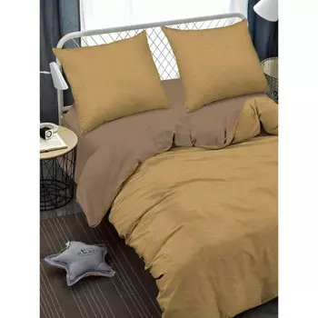 Постельное бельё 1.5 сп, размер 150x210 см, 145x215 см, 70x70 см - 2 шт