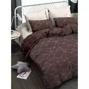 Постельное бельё 1.5 сп, размер 150x215 см, 145x215 см, 70x70 см - 2 шт