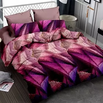 Постельное бельё 1.5 сп, размер 150x215 см, 145x215 см, 70x70 см - 2 шт