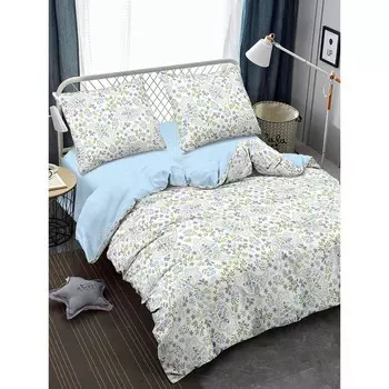 Постельное бельё 1.5 сп, размер 150x215 см, 145x215 см, 70x70 см - 2 шт