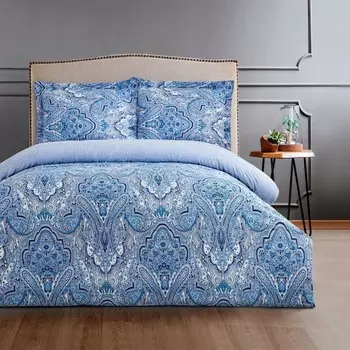 Постельное бельё 1.5 сп Arya Home Simple Living Oriel, размер 180х240 см, 160х220 см, 50х70 см