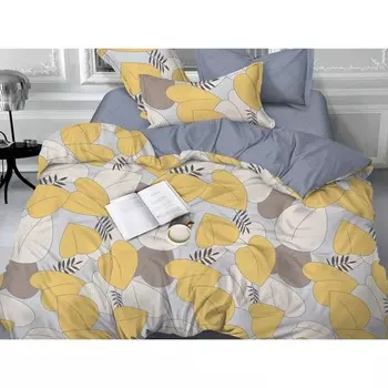 Постельное бельё 1.5 сп, размер 150x220 см, 145x215 см, 70x70 см - 2 шт