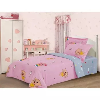 Постельное бельё 1.5 сп Diva Afrodita, размер 150x220 см, 150x220 см, 50x70 см