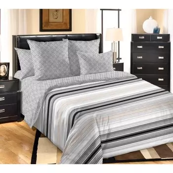 Постельное бельё 1.5 сп, размер 180х220 см, 150х215 см, 70х70 см - 2 шт