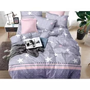 Постельное бельё 1.5 сп, размер 150x215 см, 150x215 см, 70x70 см - 2 шт