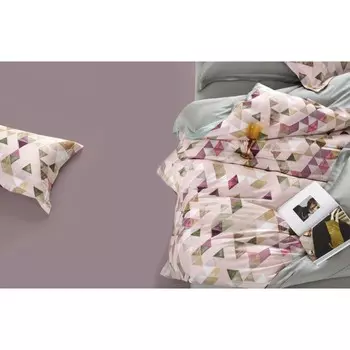 Постельное бельё 1.5 сп, размер 180x215 см, 145x210 см, 70x70 см - 2 шт