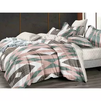 Постельное бельё 1.5 сп, размер 150x220 см, 145x215 см, 70x70 см - 2 шт