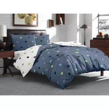 Постельное бельё 1.5 сп, размер 150x220 см, 145x215 см, 70x70 см - 2 шт